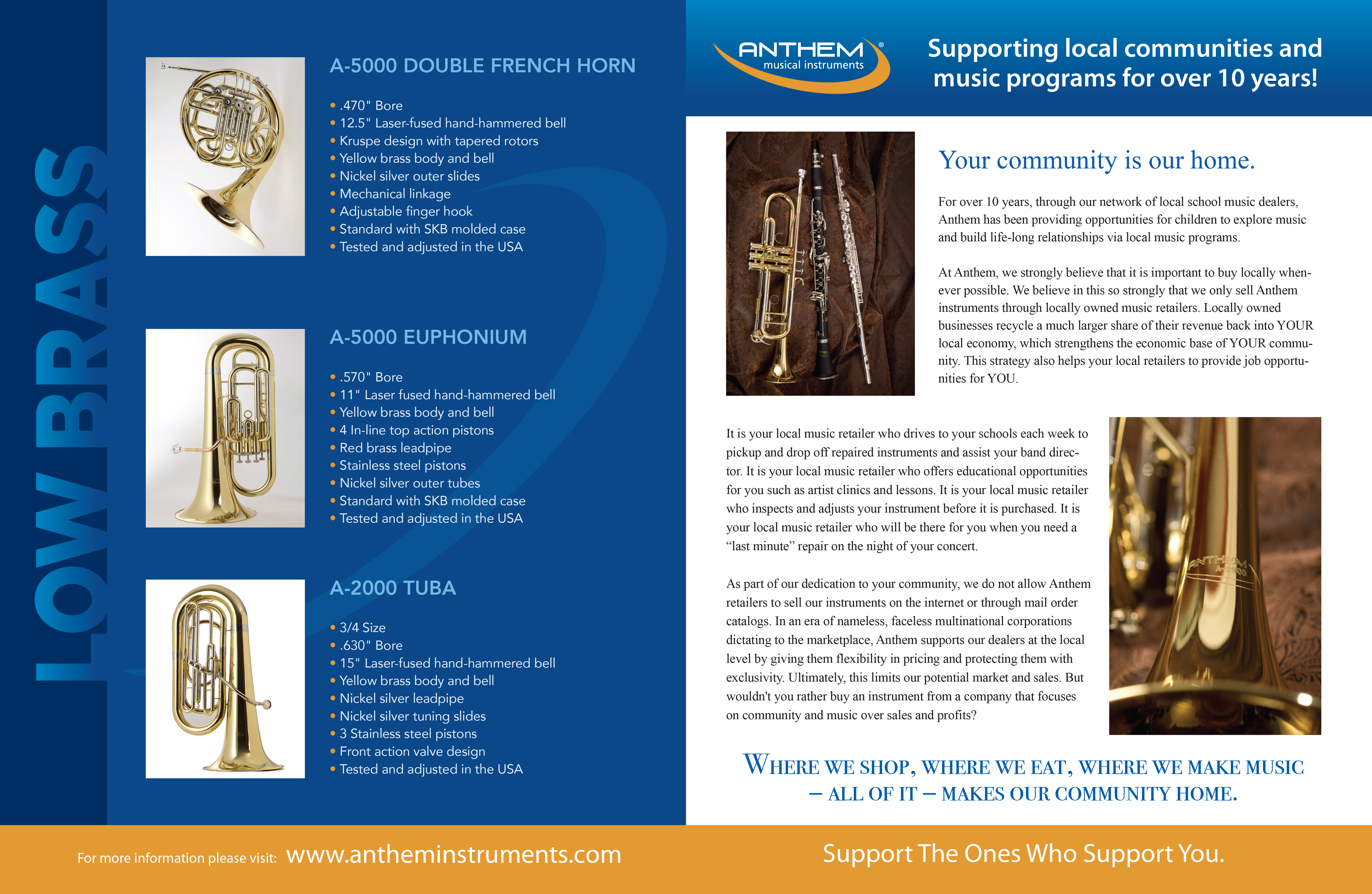 Anthem Instruments Brochure