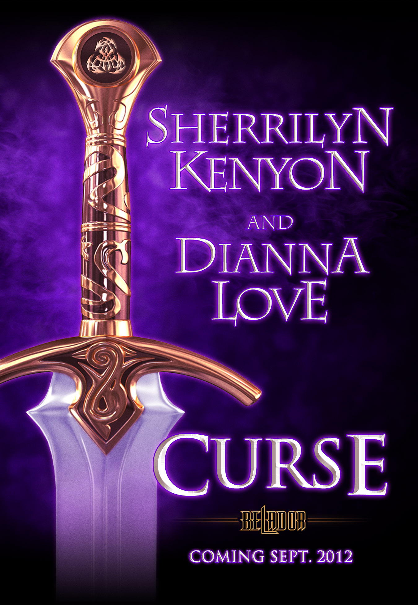 Sherrilyn Kenyon and Dianna Love Curse Book Cover Concept
