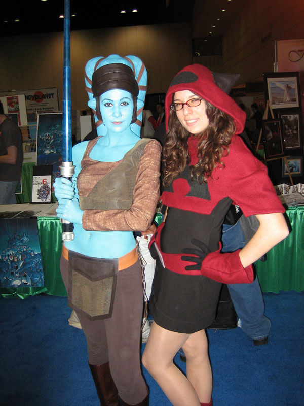 Aayla Secura and Red Riding Hood