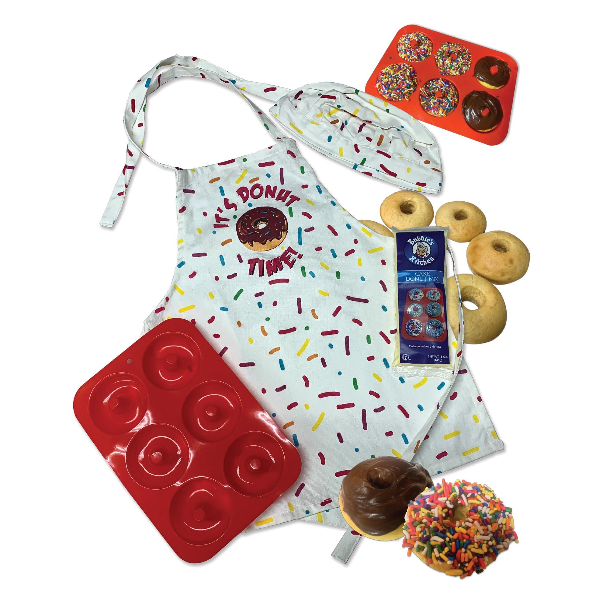 It's Donut Time Apron Set