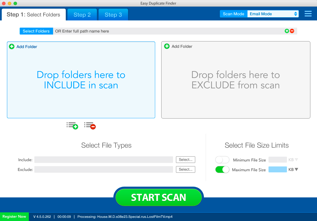 EDF Main - Step 1