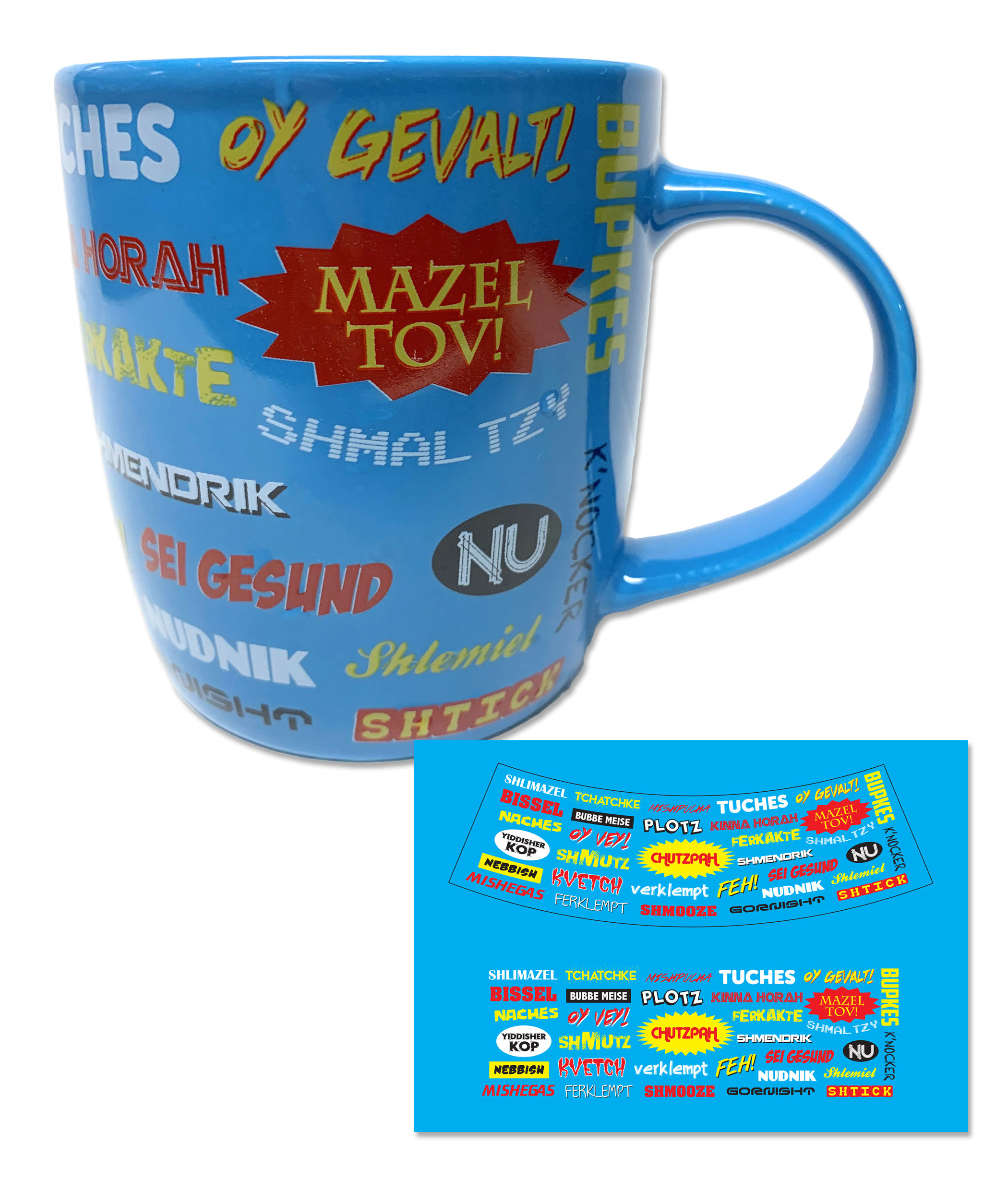 Yiddish Words Mug